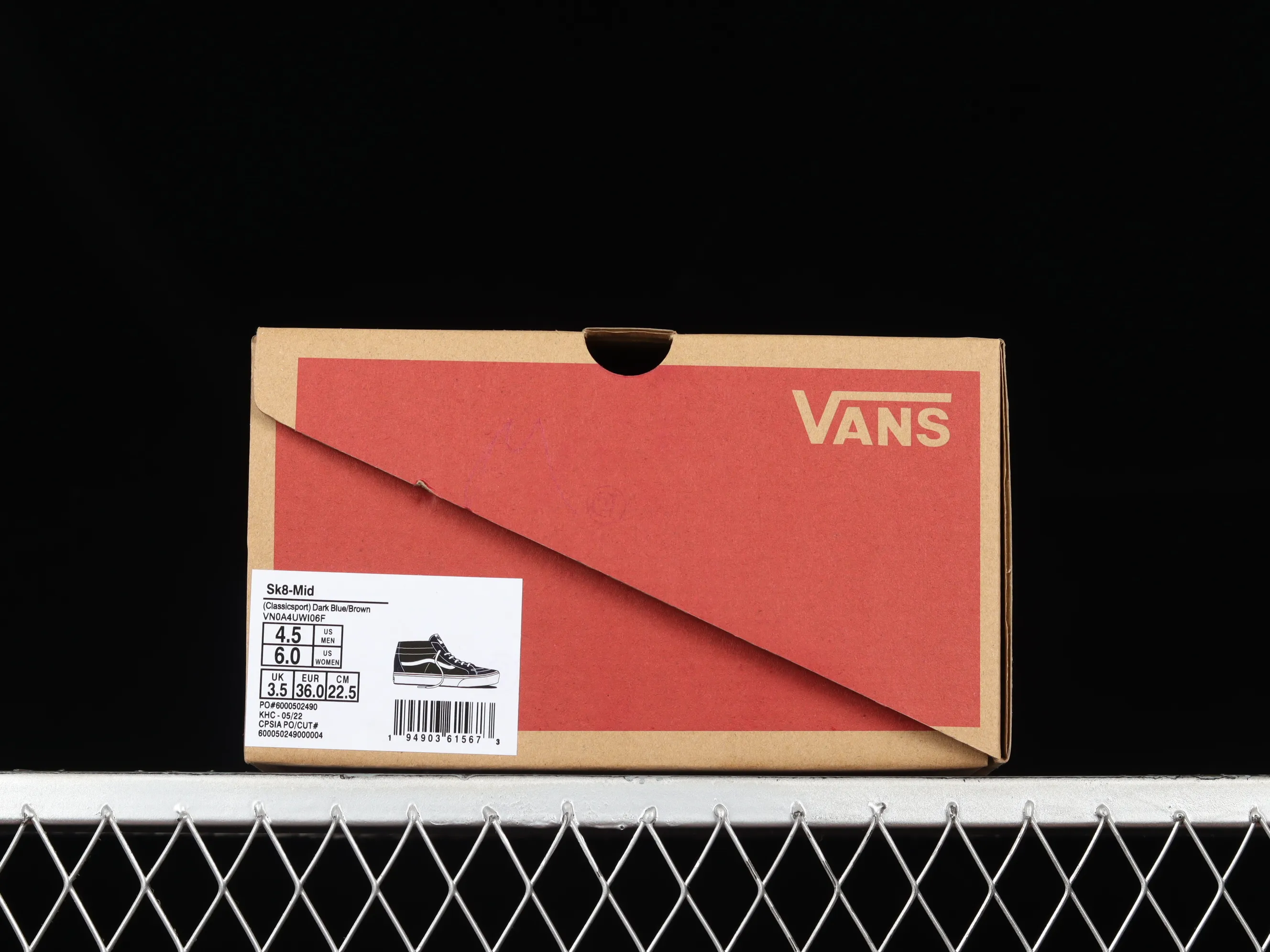 All categories Vans Vans series Vans Mid Vans China Vans SK8-Mid Vans olive grass green classic mid-top skateboard shoes VN0A4UWI06F